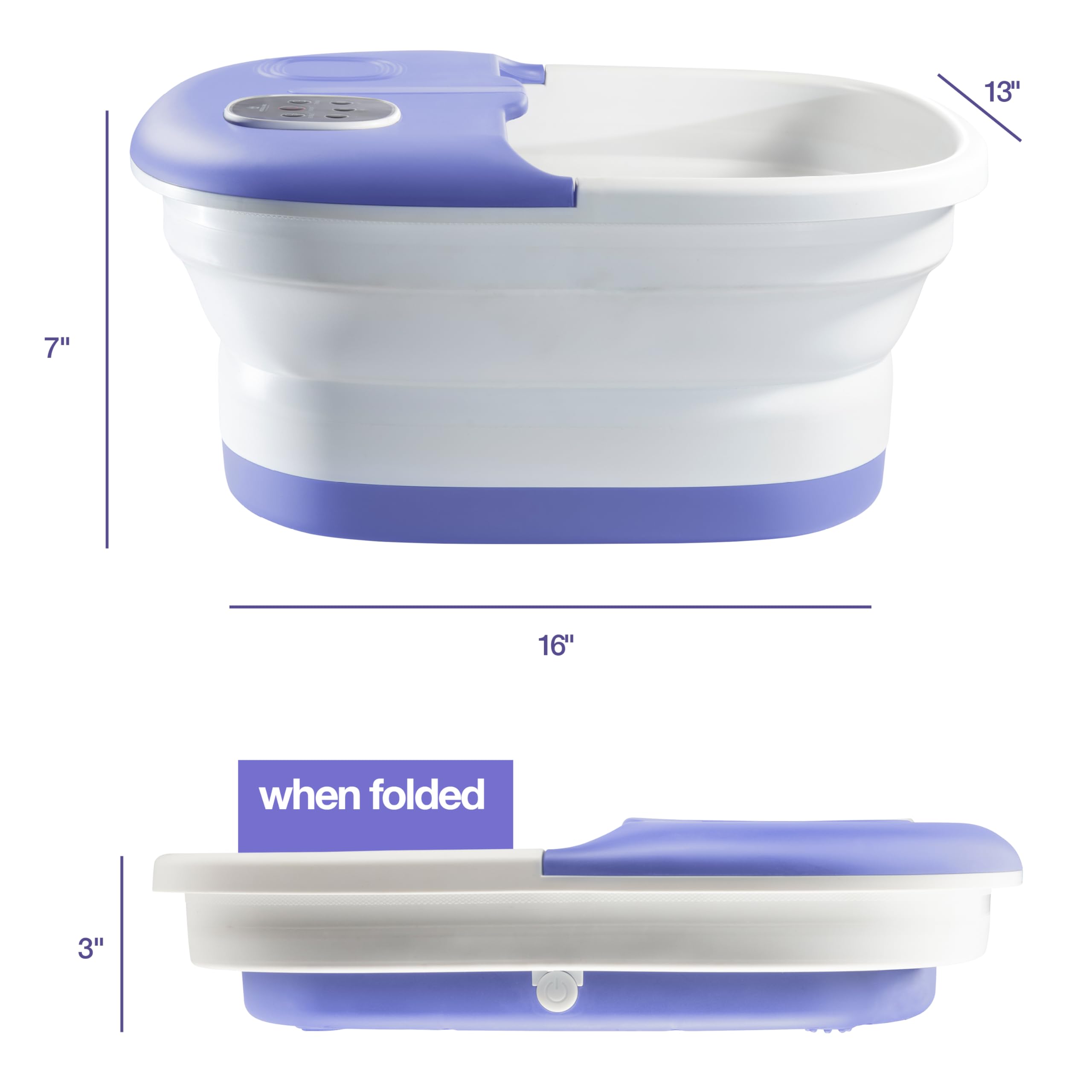 Medical King portable foot bath spa for use at home or office