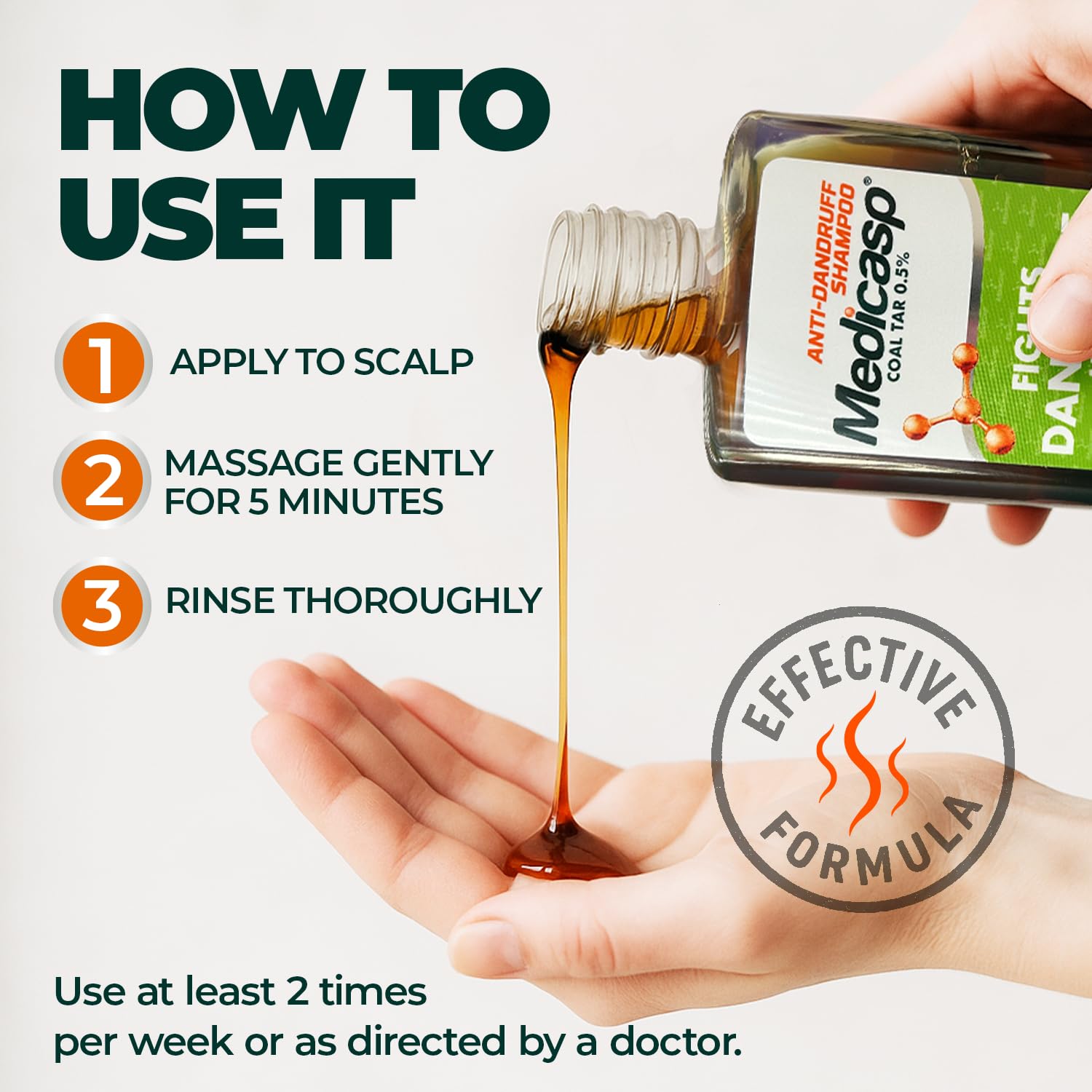 Medicasp: limpieza profunda para reducir molestias y picor.