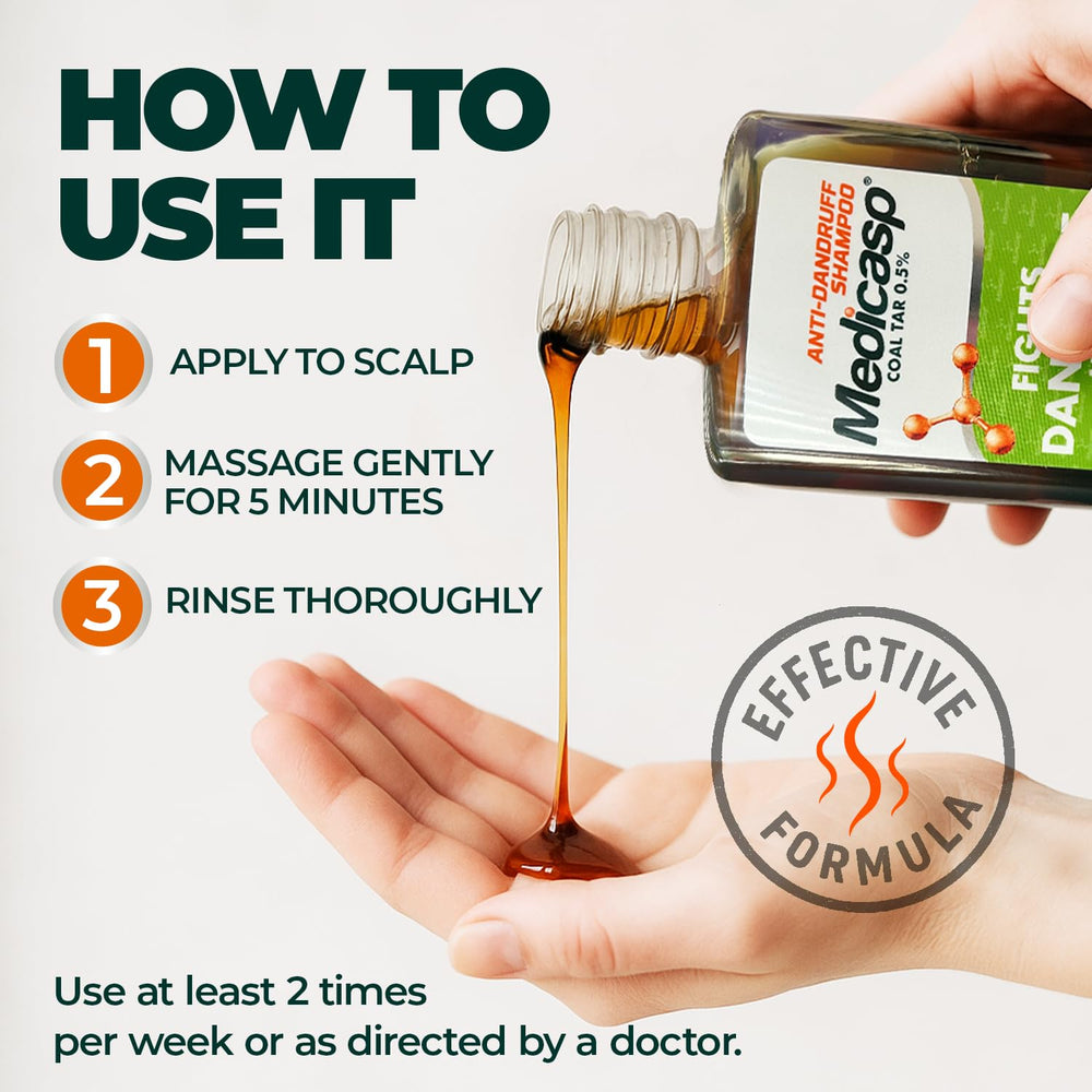 Medicasp: limpieza profunda para reducir molestias y picor.