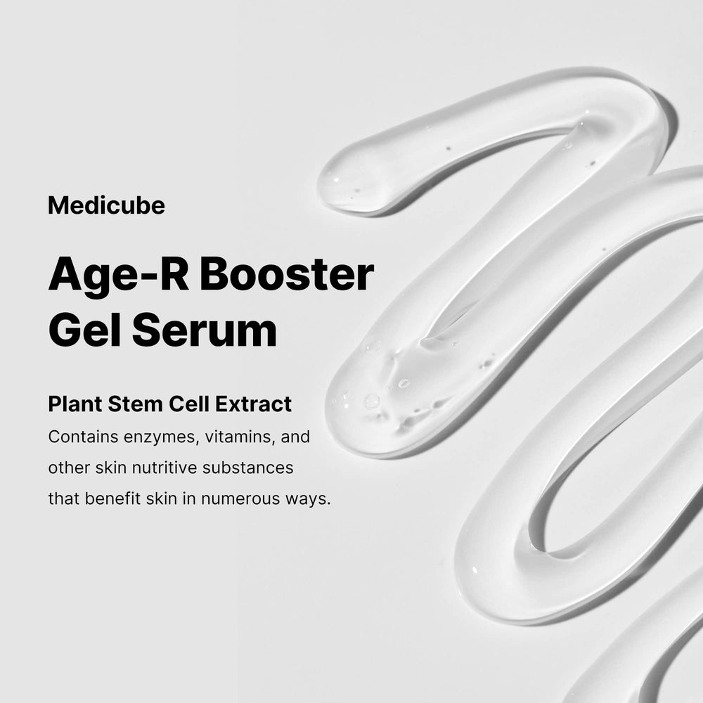Medicube Age-R Booster Serum dosificador: control de cantidad para rutina.