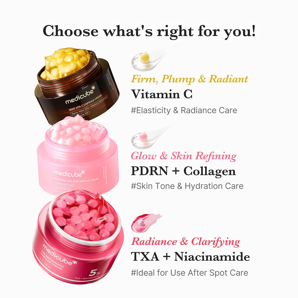 Medicube daily routine shot pairs with serums for complete care.