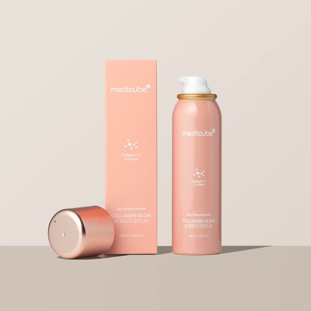 Medicube Collagen Glow Bubble Serum: colágeno y elastina para mayor flexibilidad.