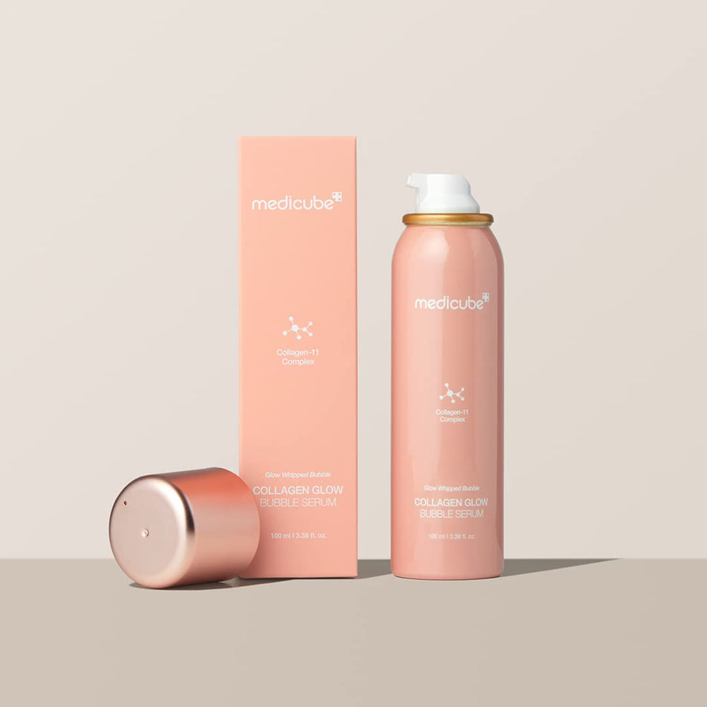 Medicube Collagen Glow Bubble Serum: colágeno y elastina para mayor flexibilidad.