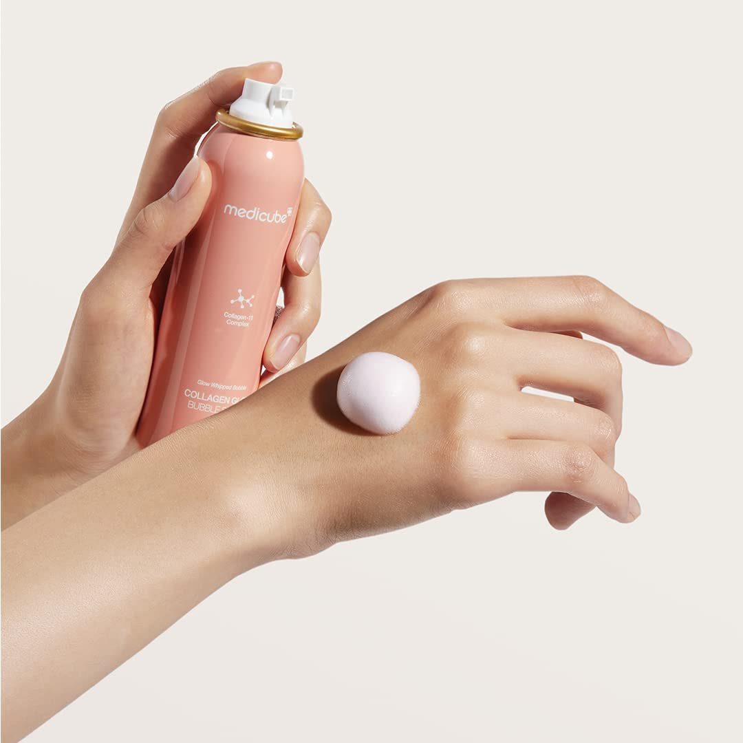Medicube Collagen Glow Bubble Serum: se absorbe y mejora la textura de la piel.