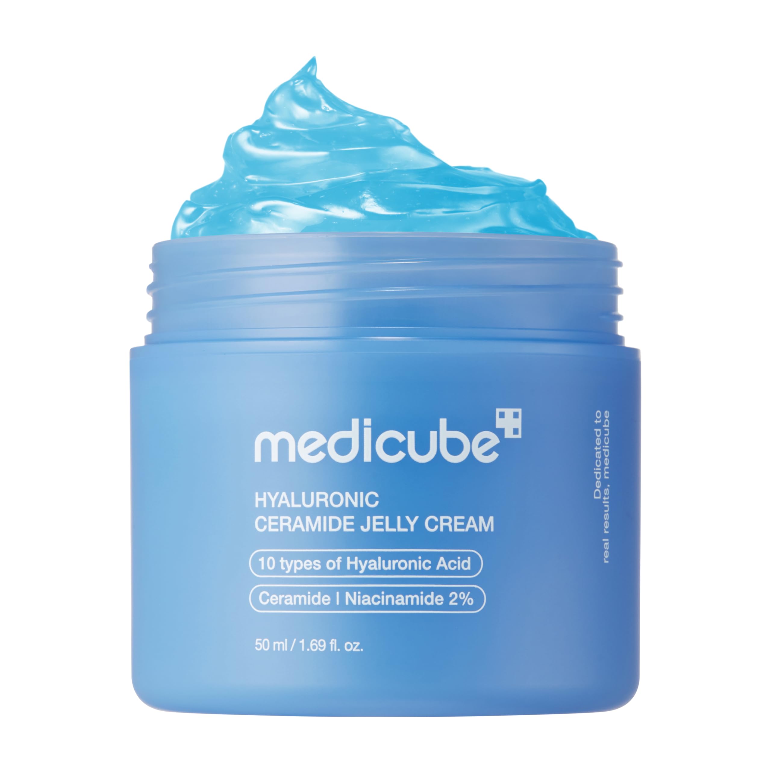 Medicube crema hidratante envase visible para uso diario.