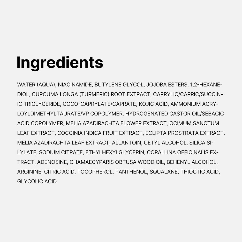 Medicube Dermatologist-tested label close-up—gentle for all skin types.