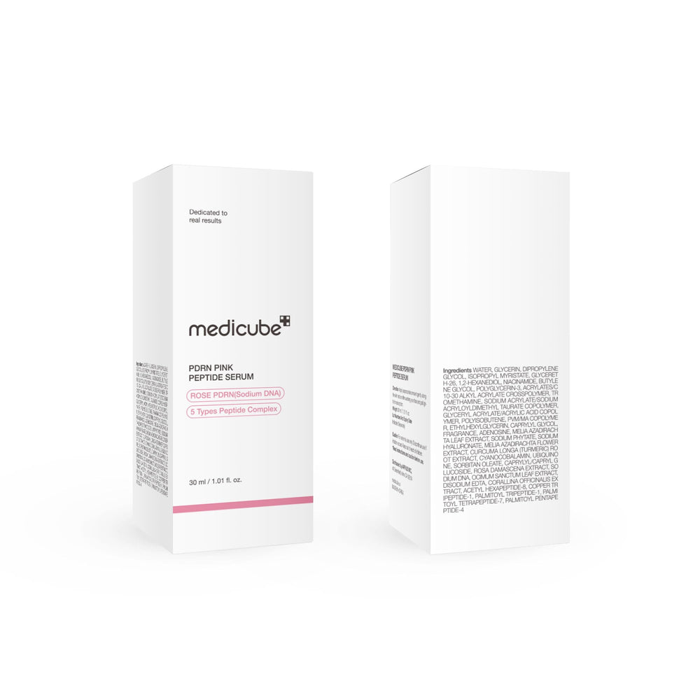 Medicube envase detallado muestra un producto suave para rutina diaria