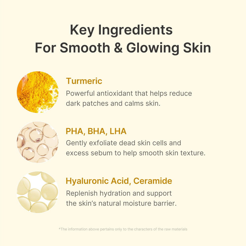 Medicube exfoliante corporal con cúrcuma: aplicación rápida y suave