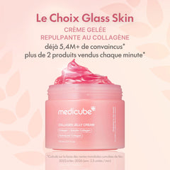 Medicube Jelly Cream textura gel Niacinamida para hidratación suave