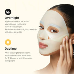 Medicube mascarilla en gel tono luminoso para piel radiante