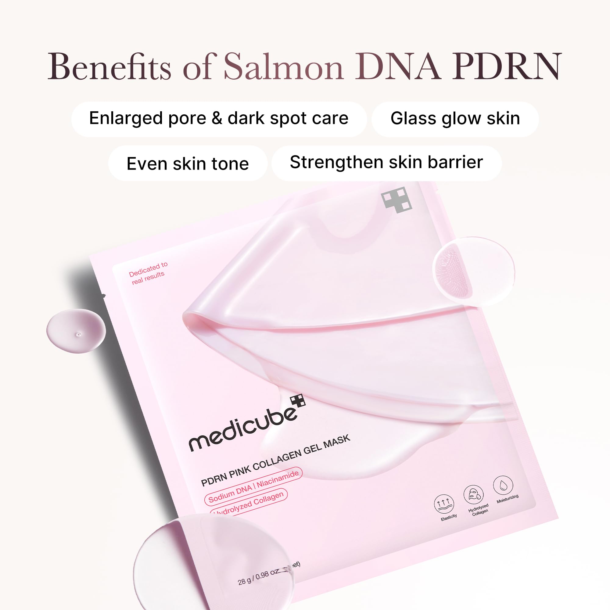 Medicube Jelly Gel Mask Hydration Surface offers immediate moisture boost.