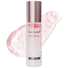 Medicube Jelly Mist Serum Pink PDRN bottle for daily hydration and glow.