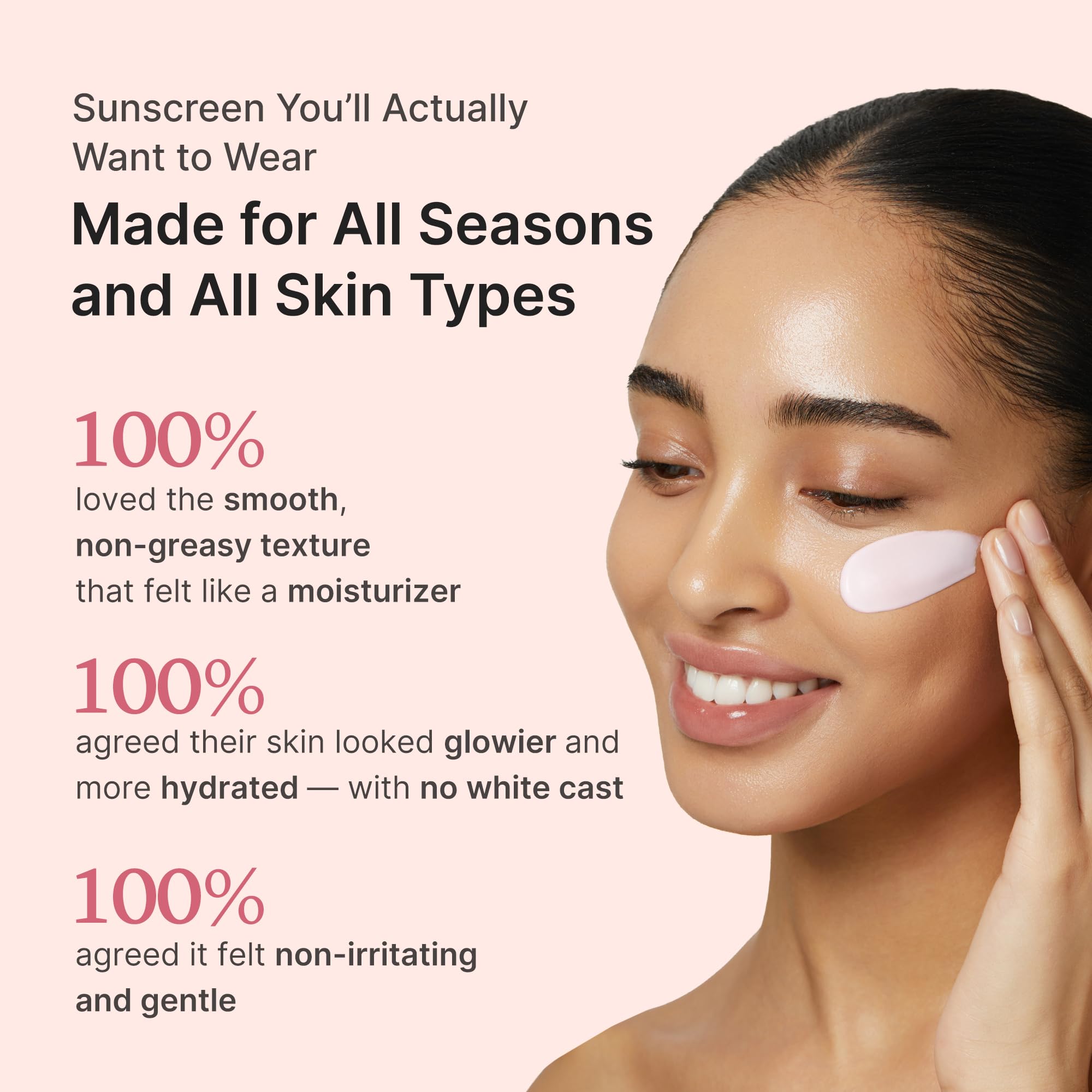 Medicube No Cast Just Glow: protección SPF50 para rostro diario