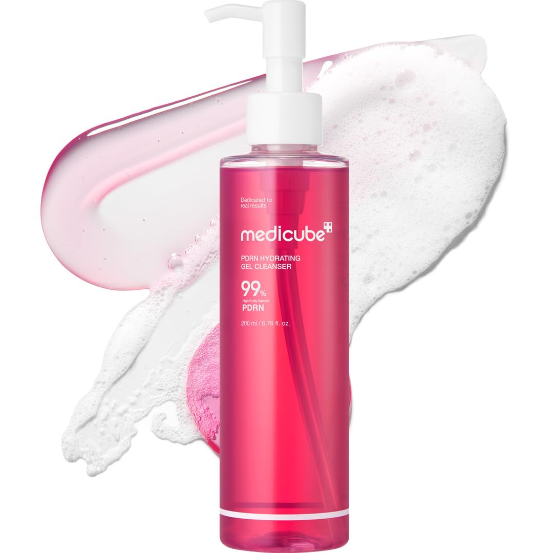 Medicube PDRN Jelly to Foam Cleanser botella 200 ml para uso diario suave