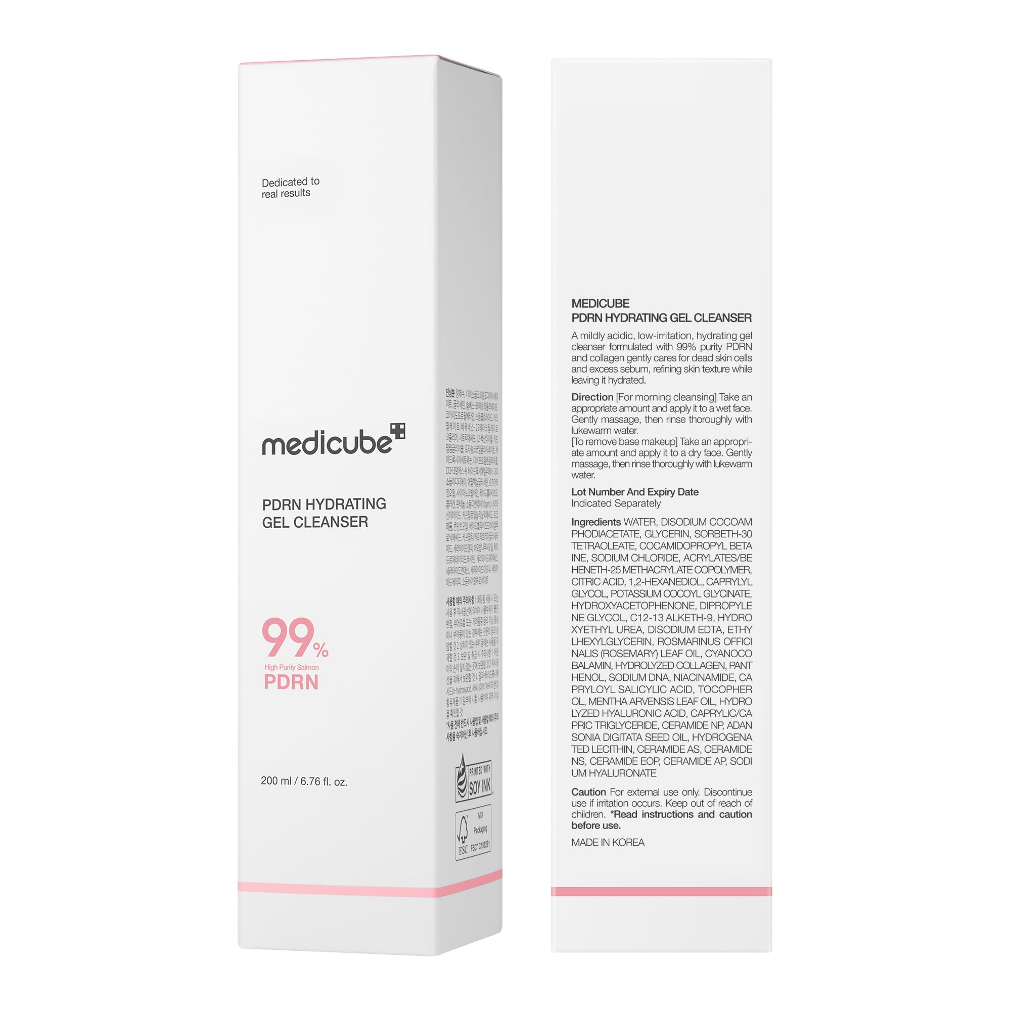 Medicube PDRN Jelly to Foam Cleanser piel radiante y equilibrada tras la limpieza