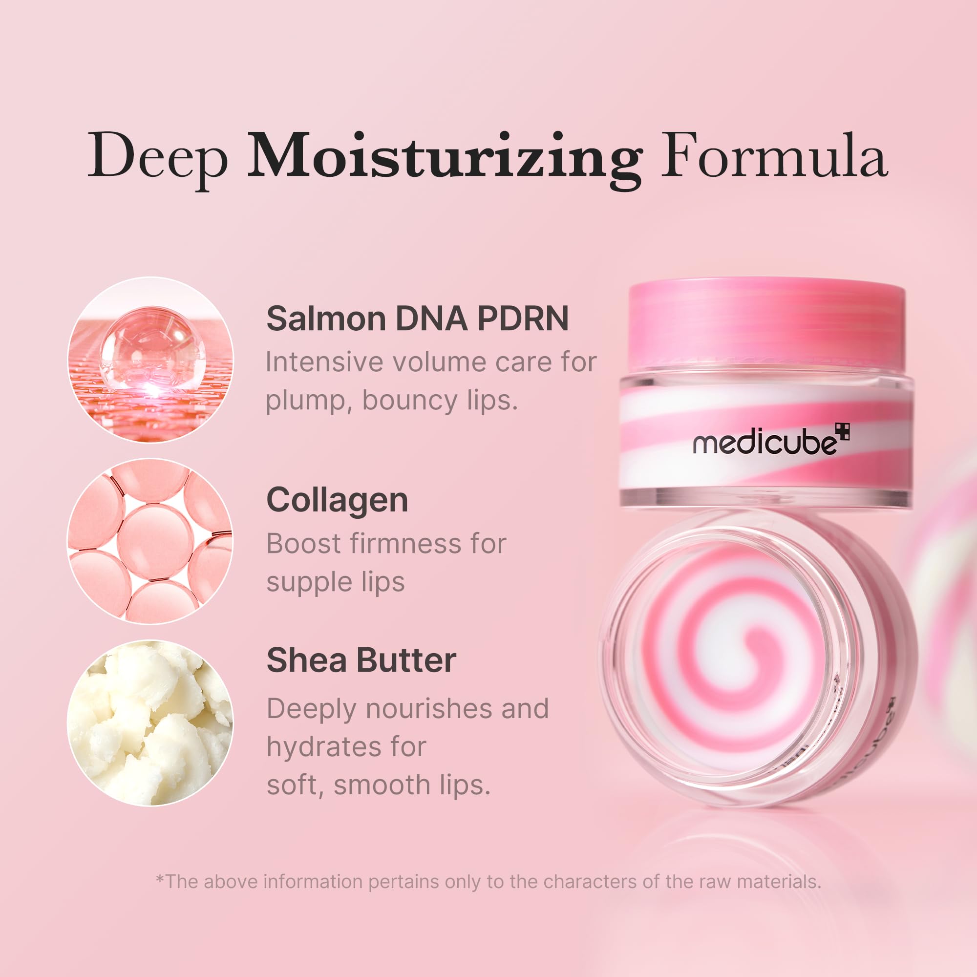 Medicube PDRN Lip Sleeping Mask brillo de efecto dulce para labios