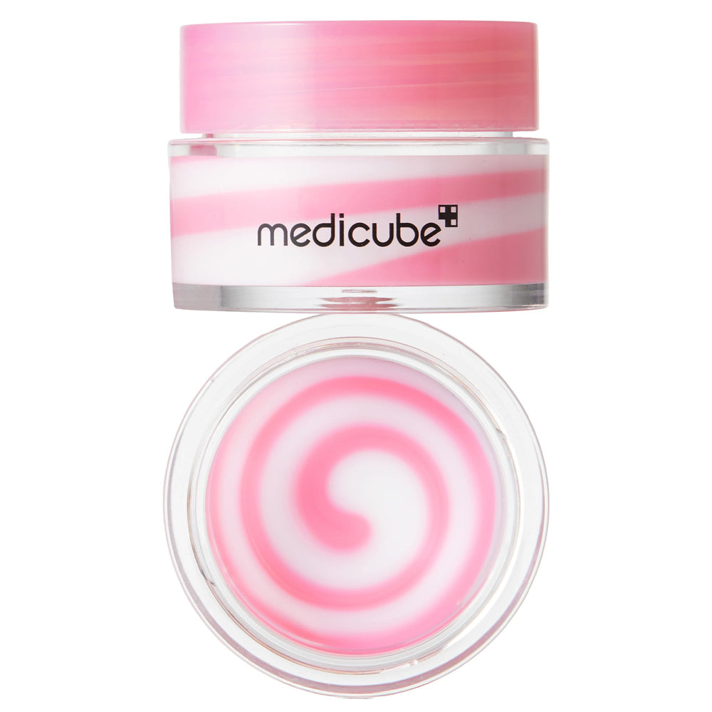Medicube PDRN Lip Sleeping Mask textura cremosa para labios más suaves