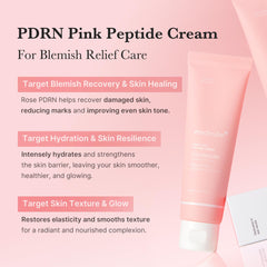 Textura ligera de Medicube PDRN Rosa Crema que se absorbe fácilmente