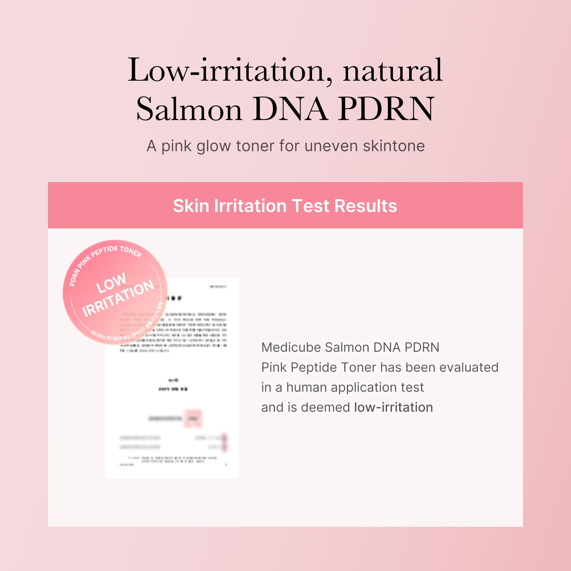 Cica and niacinamide in the Medicube toner support calmer, even-toned skin.