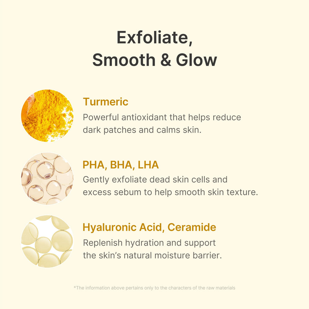 medicube Peel Shot with Turmeric serum-texture close-up highlights lightweight, refreshing formula