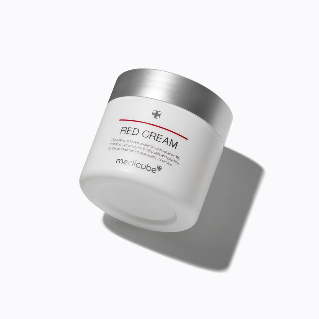 Ingredientes clave BHA, Niacinamida y Adenosina en Medicube Red Cream 2.0.