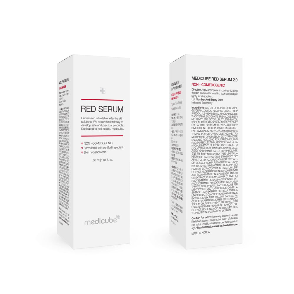 Medicube Red Serum prueba rápida para piel sensible.