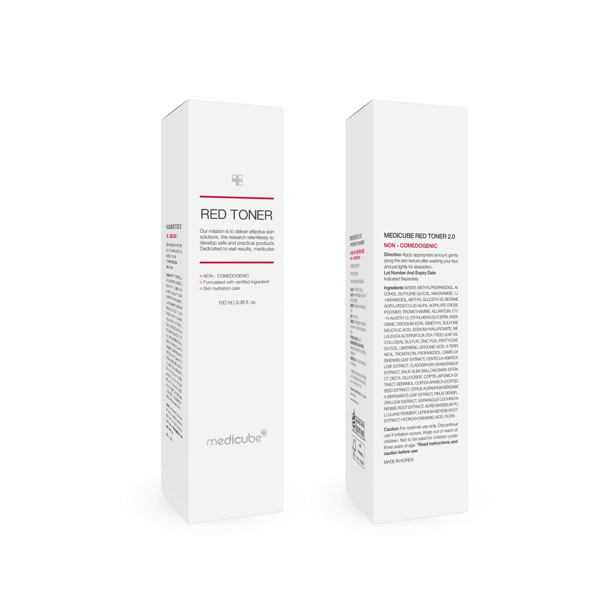 Medicube Red 2.0, aplicación con algodón tras la limpieza