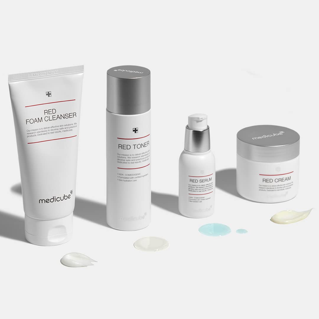 Medicube Red 2.0, ingredientes BHA, Niacinamida y Adenosina visibles