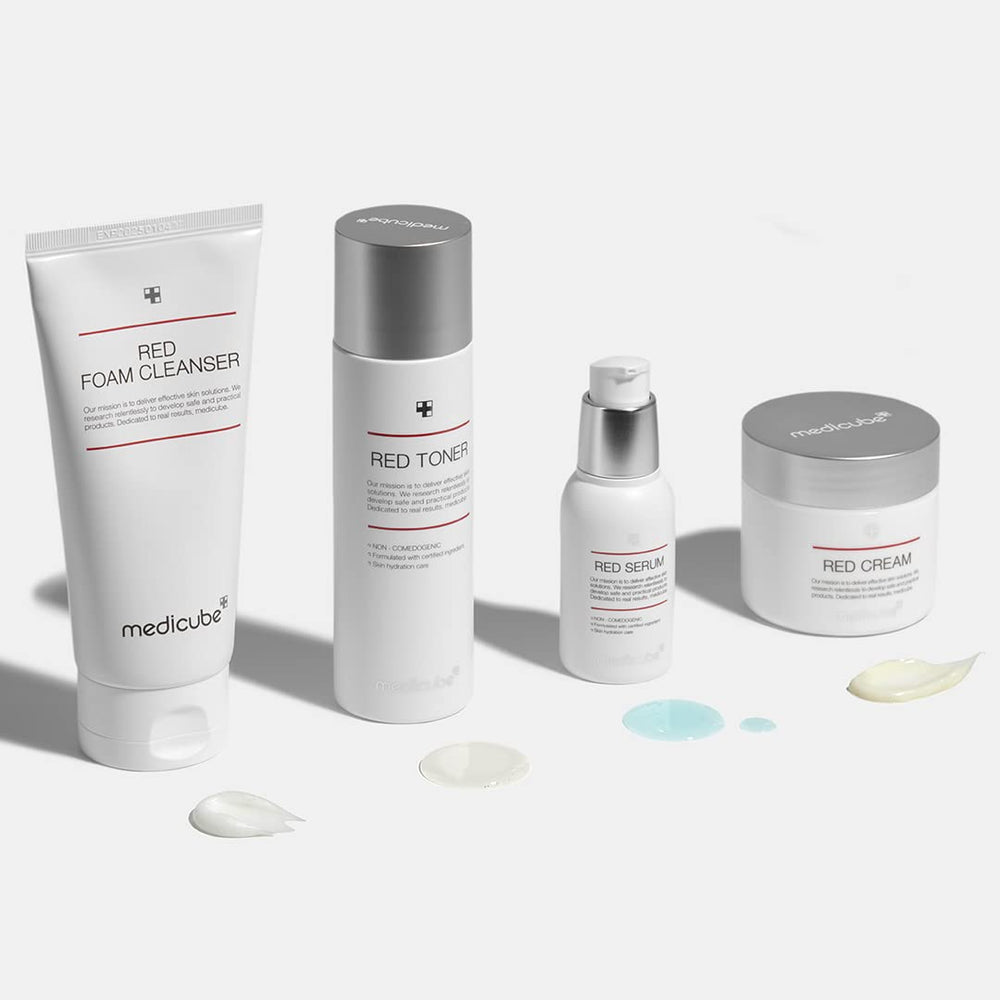 Medicube Red 2.0, ingredientes BHA, Niacinamida y Adenosina visibles