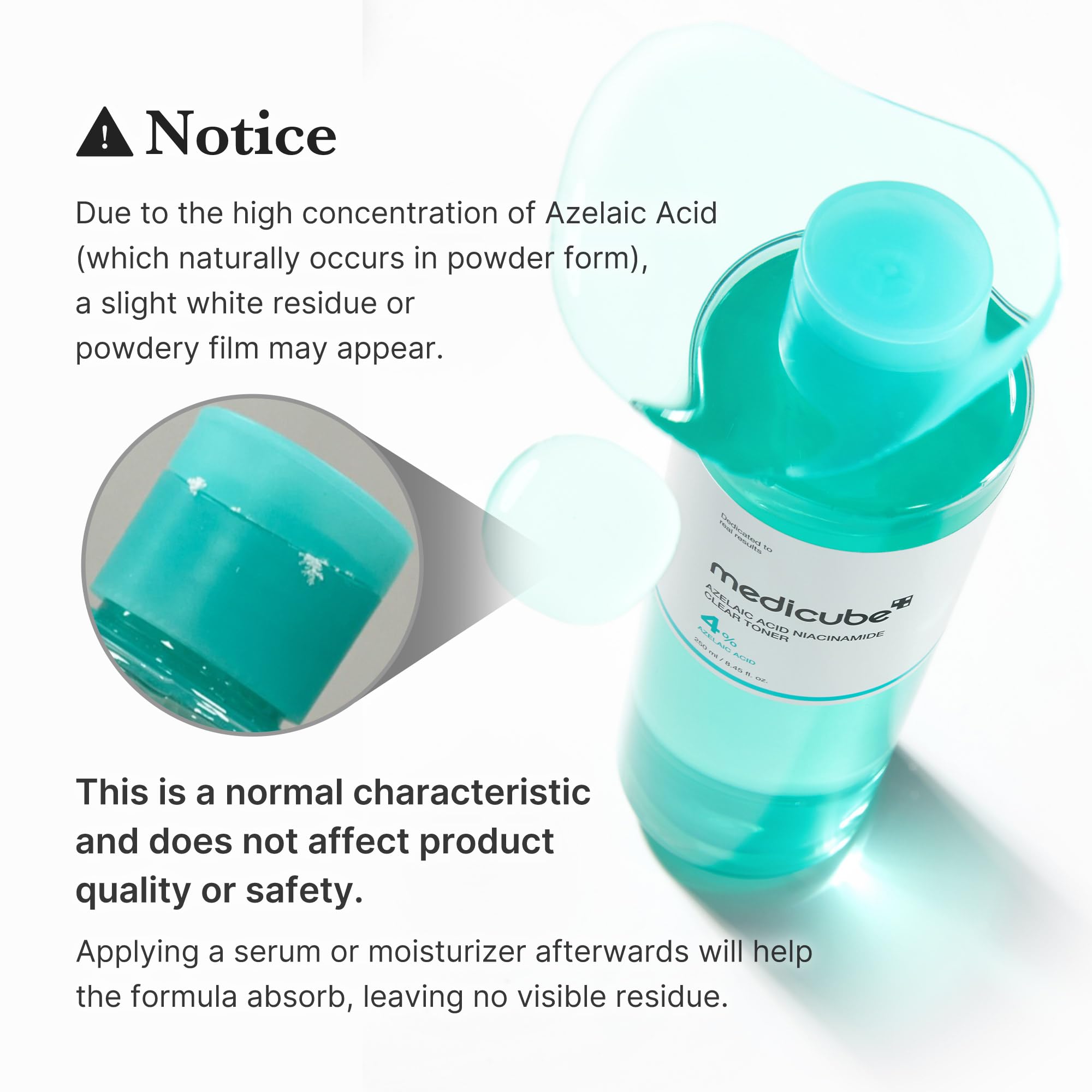 Medicube Toner, apoyo a la barrera de hidratación para una piel más sana.
