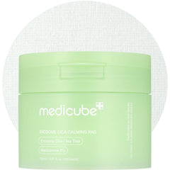 Medicube Toner Pads pack shot showing soothing hydration for sensitive skin