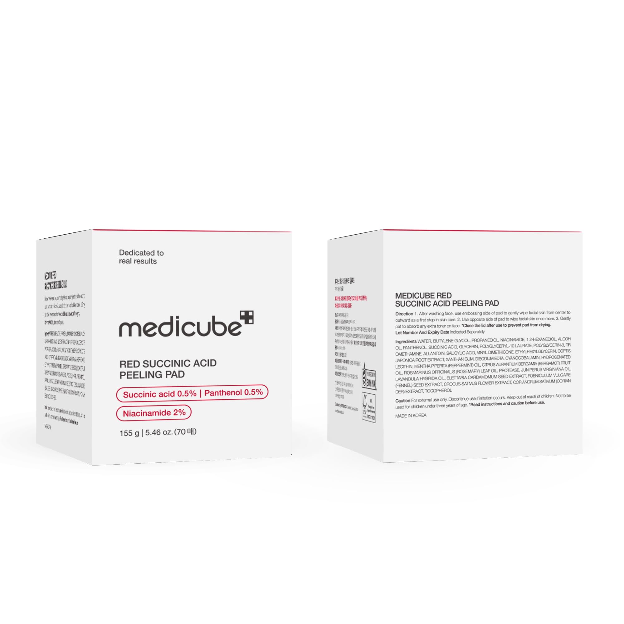 Medicube Toner Pads ready-to-use exfoliating pad on hand