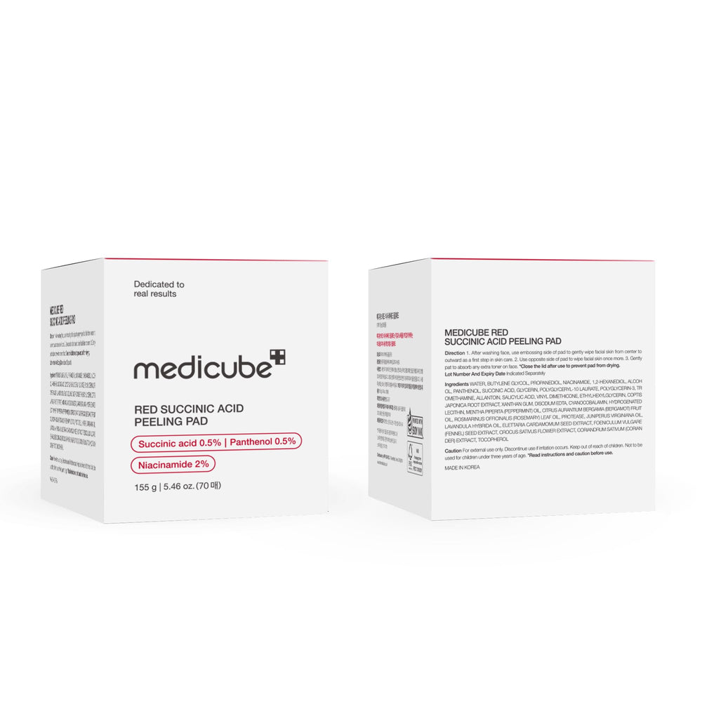 Medicube Toner Pads ready-to-use exfoliating pad on hand