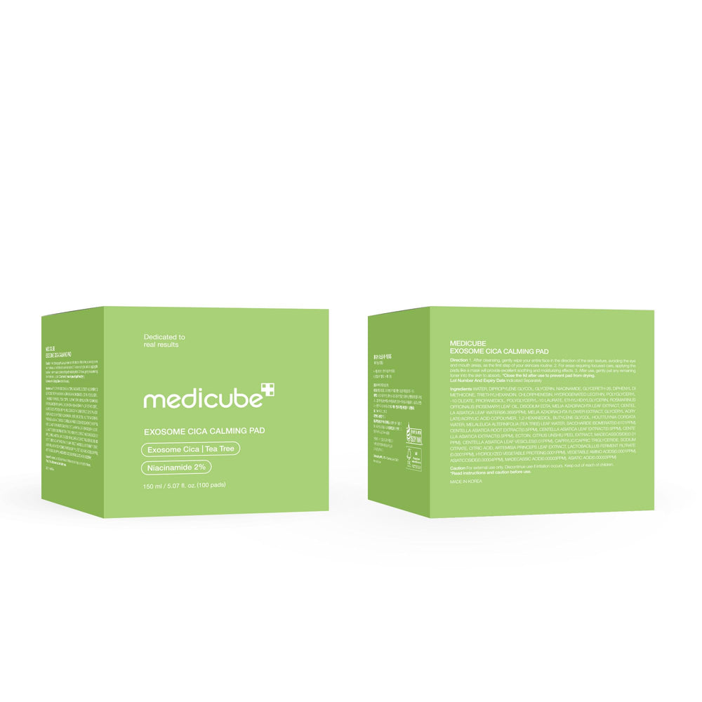 Medicube Toner Pads tea tree leaf water ingredient focus