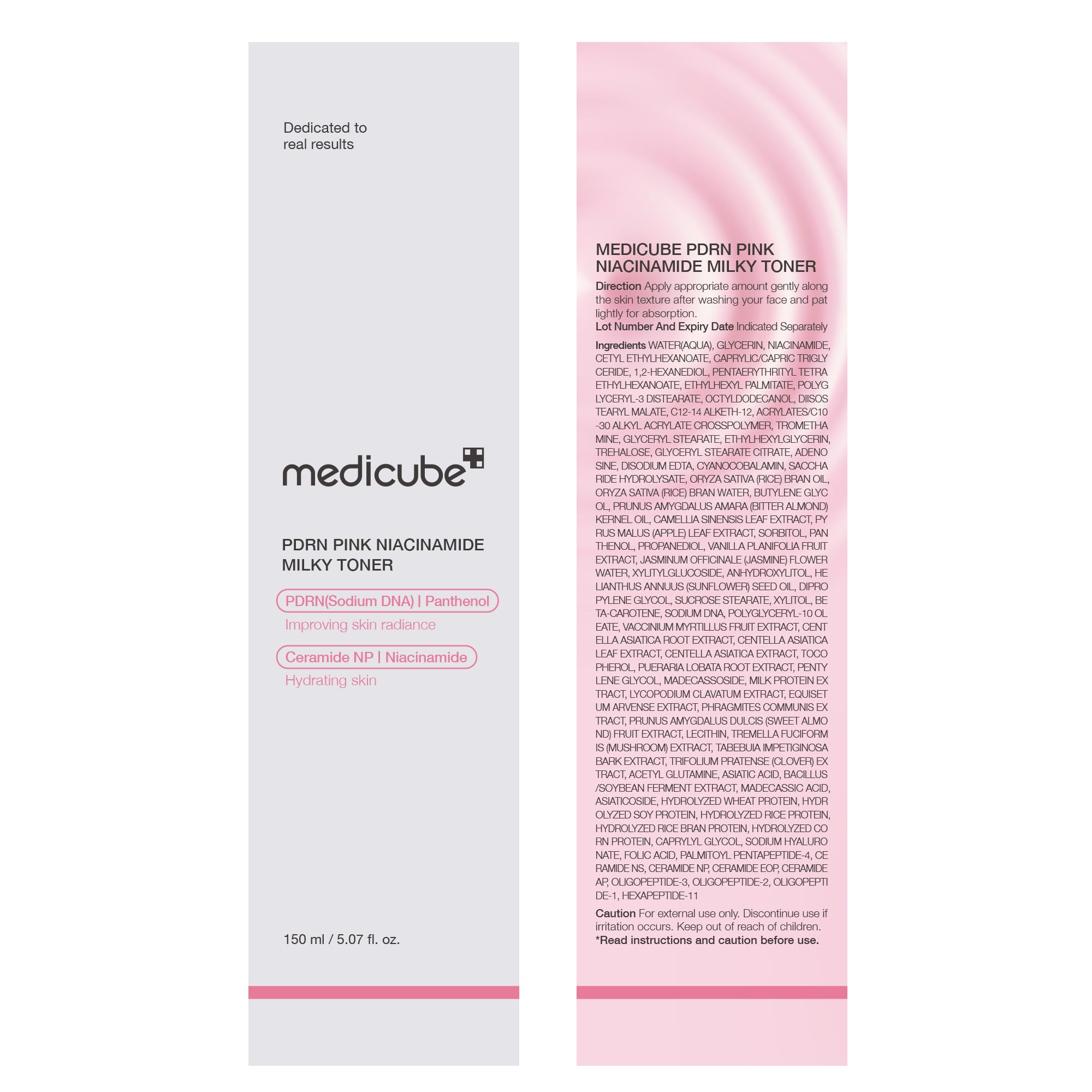 Medicube Toner con prueba de parche recomendada para piel sensible.
