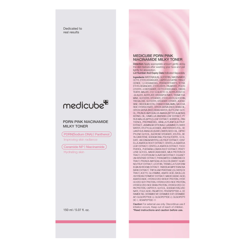 Medicube Toner con prueba de parche recomendada para piel sensible.