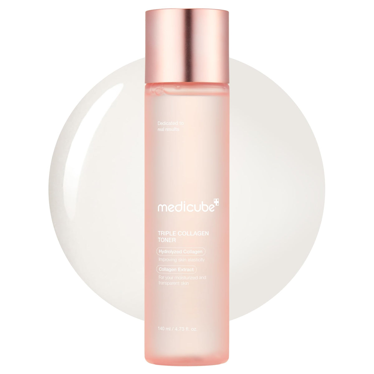 Medicube Triple Collagen Toner, botella para hidratación profunda y piel suave