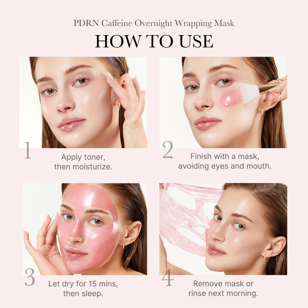 Medicube Wrapping Mask overnight-nourished-skin promotes calm, hydrated skin by dawn.