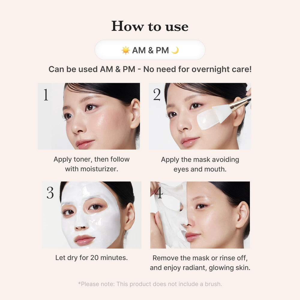 Medicube Wrapping Mask peel-off-glow reveals an instant brightness with no rinsing.