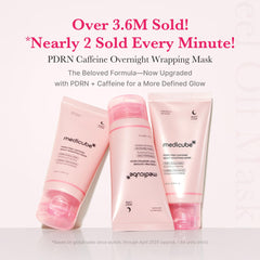 Medicube Wrapping Mask pink-pearl-glow-application delivers a luminous, skin-hugging result.
