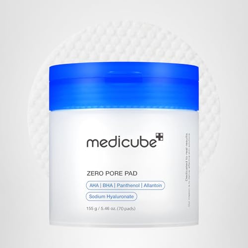 medicube Zero Pore Pad 2.0 skin glow potential after use.
