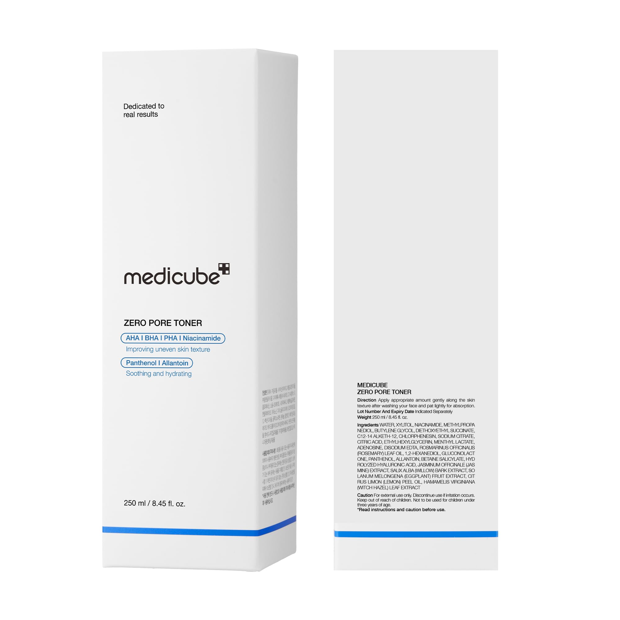 Medicube Zero Pore Toner routine-step image for daily cleansing prep.