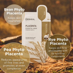 Mediheal hoja biodegradable, mascarilla vegana con adhesión suave
