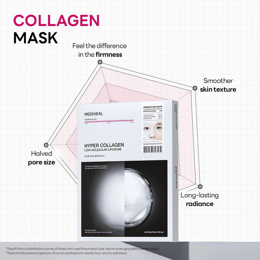 Mediheal Hyper Colágeno fórmula suave para piel sensible, cuidado delicado