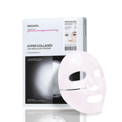 Mediheal Hyper Colágeno mascarilla hidrogel, hidratación intensa para piel suave y luminosa
