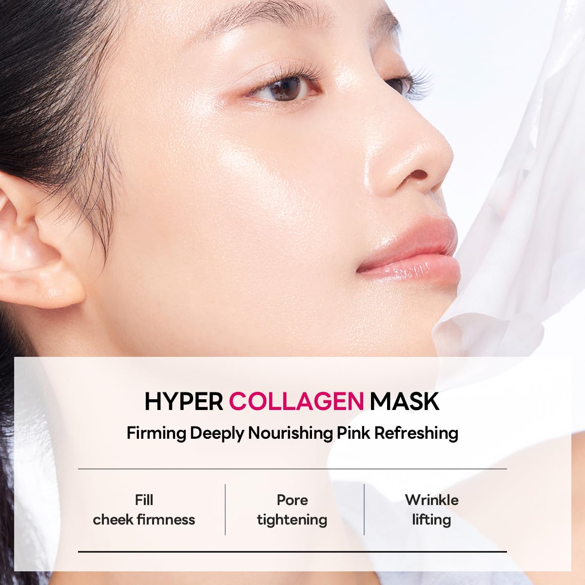 Mediheal Hyper Colágeno mascarilla hidrogel, poros refinados y piel más firme