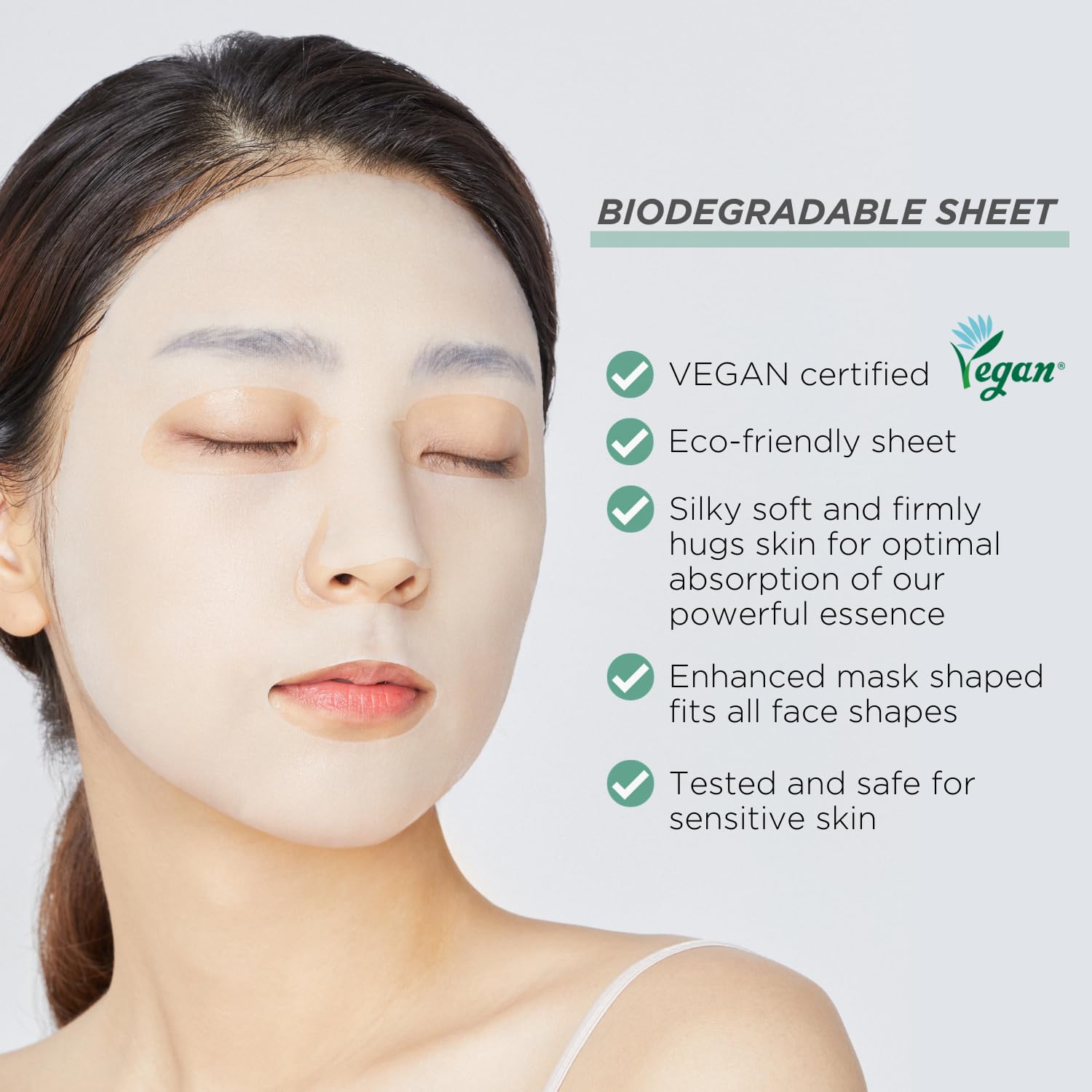 Mediheal Madecassoside Essential Mask with Centella and Resveratrol ingredients