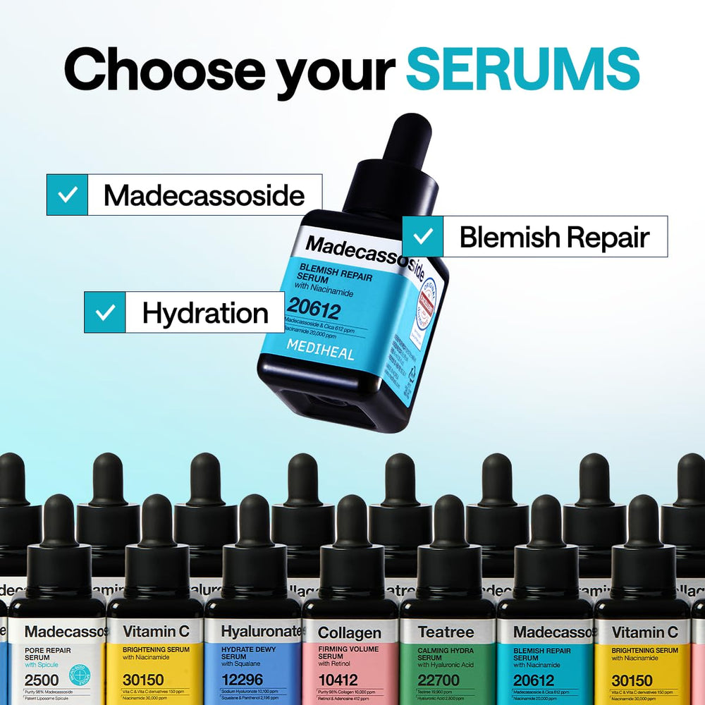 Textura cremosa del serum Madecassoside para aplicar en la piel