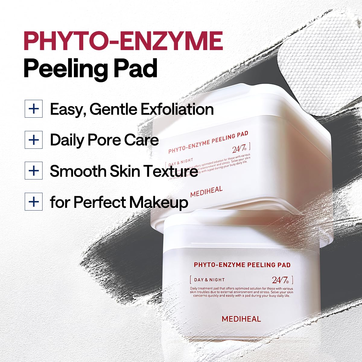 Mediheal Phyto-Enzyme toner bottle demonstrates cleansing and pore-minimizing potential.