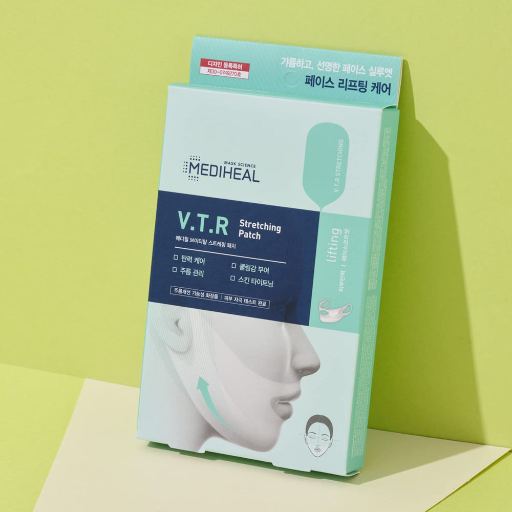 Mediheal V.T.R parche estirante deja la piel nutrida y radiante.